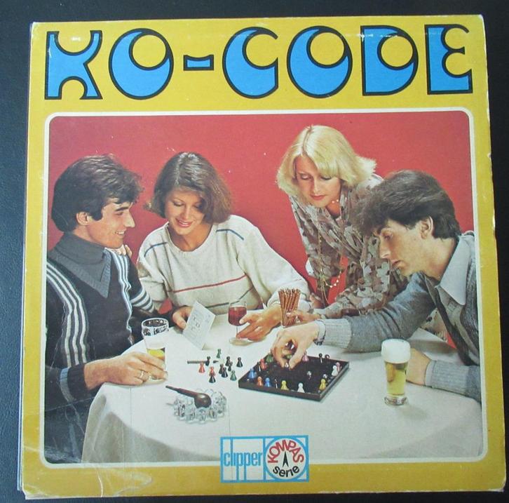 KO-CODE, een spel van clipper, Hobby en Vrije tijd, Gezelschapsspellen | Overige, Gebruikt, Ophalen of Verzenden