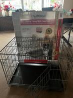 Taupe bench, Dieren en Toebehoren, Hondenbenches, Ophalen of Verzenden, Zo goed als nieuw