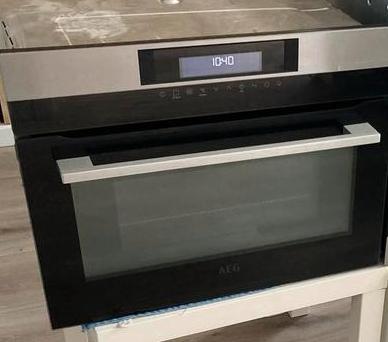 AEG Combi Oven met Magnetron functie, Witgoed en Apparatuur, Ovens, Zo goed als nieuw, Inbouw, Oven met grill, 45 tot 60 cm, 60 cm of meer