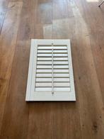Witte Shutters / Lamellen, Ophalen, Minder dan 50 cm, Gebruikt, Wit