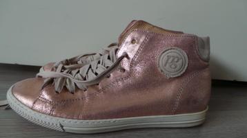 Paul Green roze metallic leder gympen maat 3,5 - 36 beschikbaar voor biedingen