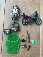 Playmobil Motorrijder Dino Onderzoeker, Kinderen en Baby's, Speelgoed | Playmobil, Ophalen of Verzenden, Zo goed als nieuw, Complete set