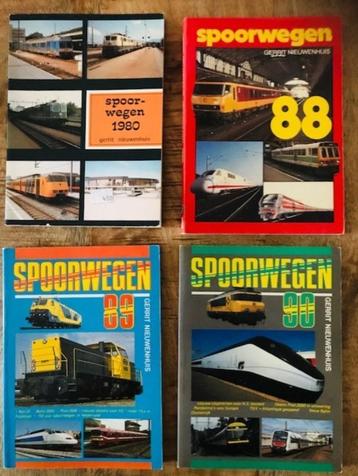 4x SPOORWEGEN - G Nieuwenhuis .  beschikbaar voor biedingen