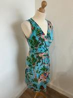 King Louie maat M turquoise zomer jurk 455, Maat 38/40 (M), Blauw, Ophalen of Verzenden, Zo goed als nieuw