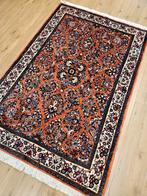 Handgeknoopt perzisch tapijt sarough 164x103, Info@SlatsAntiek.nl, Crème, 100 tot 150 cm, Perzisch