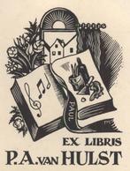 1258 Ex Libris Nederland : Thijs Mauve, 1943, Antiek en Kunst, Kunst | Etsen en Gravures, Verzenden