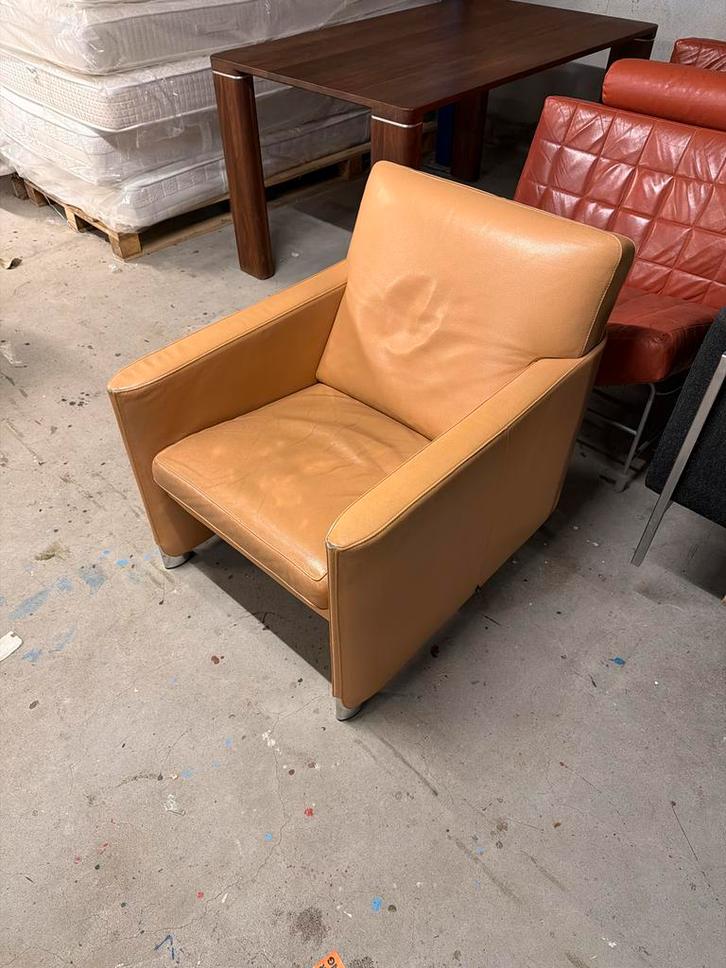 Jori Fauteuil - Stijlvol en Comfortabel, Huis en Inrichting, Fauteuils, Gebruikt, Leer, 75 tot 100 cm, Ophalen