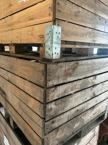 Houten Kisten pallet- Opslag, Openhaardhout, Pompoenen beschikbaar voor biedingen