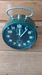 vintage mechanische Wehrle wekker. , Ophalen of Verzenden