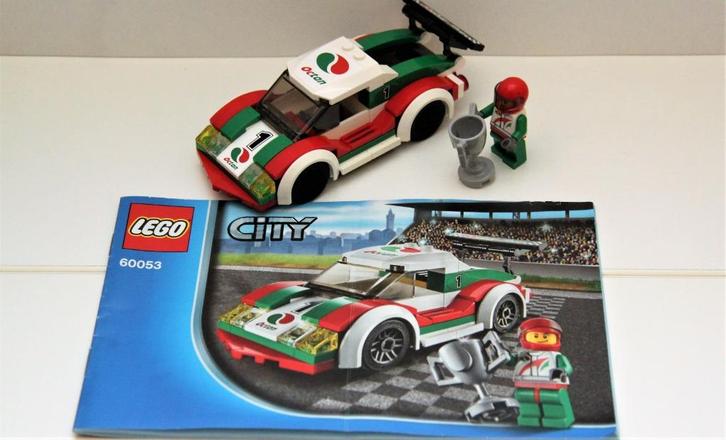 Lego City, de Octan Racecar nr.1 , Set nr. 60053, Kinderen en Baby's, Speelgoed | Duplo en Lego, Zo goed als nieuw, Lego, Complete set