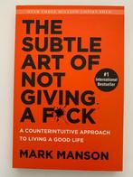 Mark Manson - The subtle art of not giving a f*ck, Ophalen of Verzenden, Zo goed als nieuw, Mark Manson