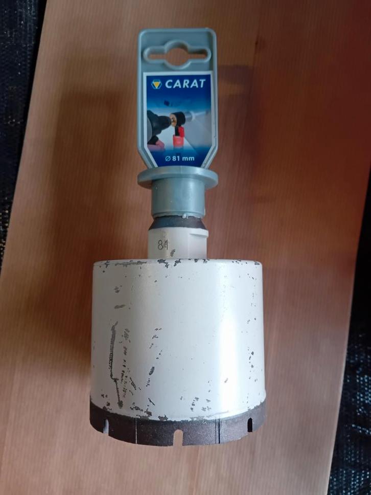Nieuwe Carat Boor 81 mm, Tuin en Terras, Hand-tuingereedschap, Nieuw, Ophalen of Verzenden