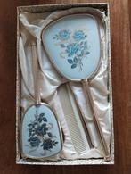 Vintage kapset met spiegel, borstel en kam, Antiek en Kunst, Ophalen of Verzenden