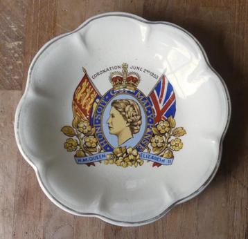 Queen Elizabeth II Coronation schaaltje 1953 J&G Meakin beschikbaar voor biedingen