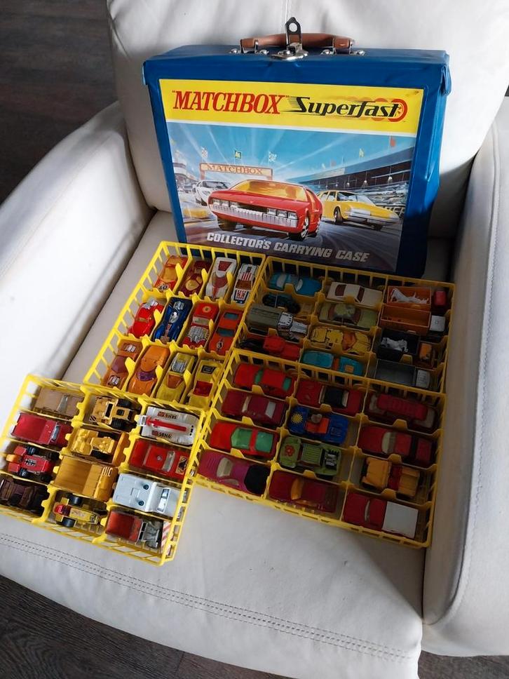 Vintage Matchbox Superfast Collectors Carrying Case, Verzamelen, Speelgoed, Verzenden