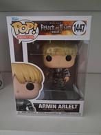 Funko Pop Armin Attack On Titan, -, Ophalen of Verzenden, Zo goed als nieuw, -