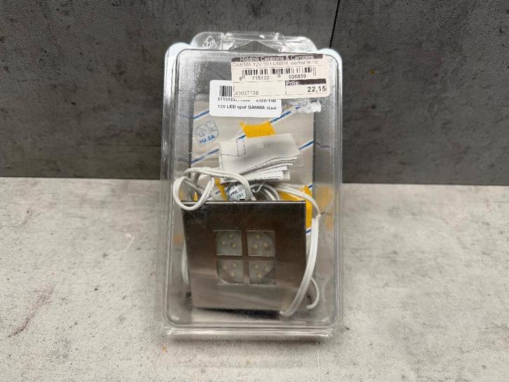 LED gamma inbouwspot - 12v - NIEUW - C1381, Caravans en Kamperen, Kampeeraccessoires, Nieuw, Ophalen of Verzenden