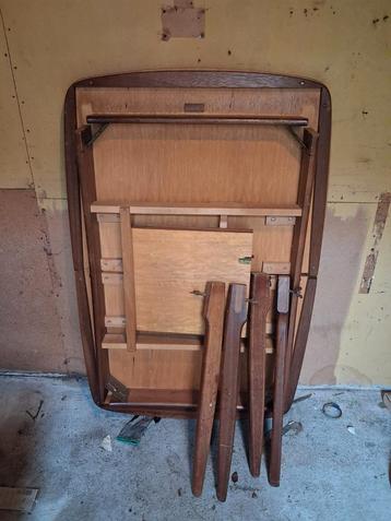Verstelbare Eettafel - Vintage Look beschikbaar voor biedingen