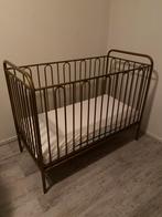 Polini vintage ledikant goud, Kinderen en Baby's, Kinderkamer | Bedden, Gebruikt, Minder dan 70 cm, Minder dan 140 cm, Ophalen