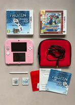 Nintendo 2DS Roze + Games & Accesoires, Met games, 2DS, Ophalen of Verzenden, Zo goed als nieuw