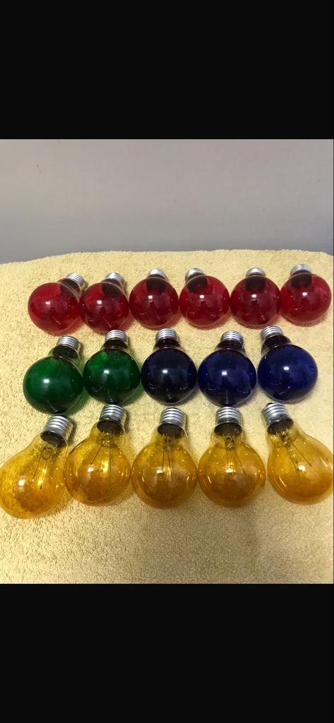 Vintage Decoratieve Gloeilampen - Set van 16, Huis en Inrichting, Lampen | Losse lampen, Gebruikt, Gloeilamp, Minder dan 30 watt