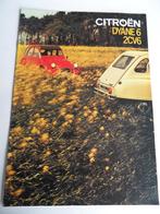 Citroën Dyane 6 en 2 CV 6 oldtimerauto 1982 folder, Boeken, Auto's | Folders en Tijdschriften, Gelezen, Citroën, Verzenden