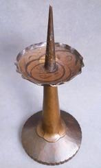 Om 1920 - 1930 Amsterdamse School Kandelaar Penkandelaar, Ophalen of Verzenden, Koper of Brons