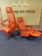 Set Sta op relax fauteuils DATZIT extra luxe op accu 🔋, Ophalen of Verzenden, Zo goed als nieuw, 50 tot 75 cm
