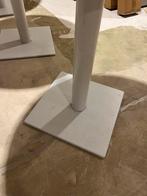 3x Kwaliteit Tafels - Metalen Onderstel, Melamine Blad, Ophalen of Verzenden, Degelijk design