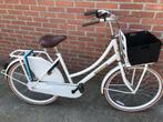 Meisjesfiets Popal wit, Ophalen, Zo goed als nieuw, 22 inch