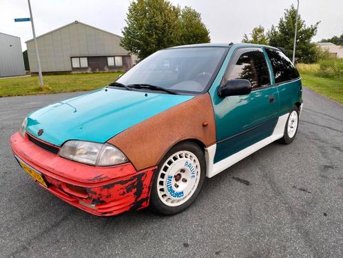 Suzuki Swift gti justy 1600 driftauto rear wheel drive rwd, Auto diversen, Raceauto's