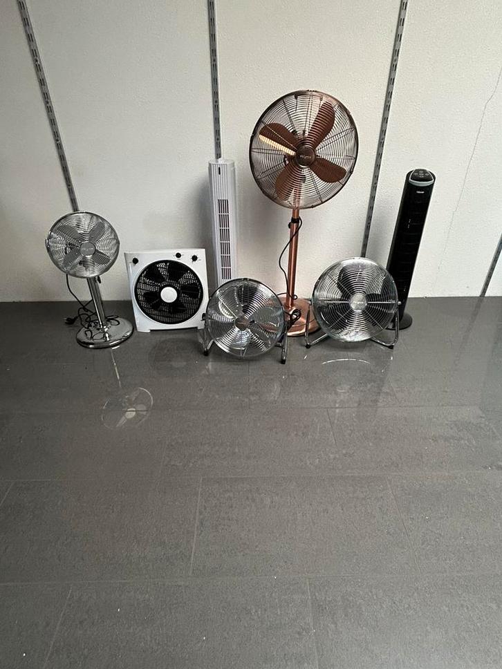 Diverse ZGAN Ventilatoren Showroom Modellen, Witgoed en Apparatuur, Ventilatoren, Zo goed als nieuw, Overige, Ophalen of Verzenden