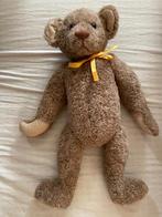 Oude, beweegbare, donker bruine beer, Verzamelen, Beren en Cherished Teddies, Ophalen of Verzenden, Gebruikt, Stoffen beer, Overige merken