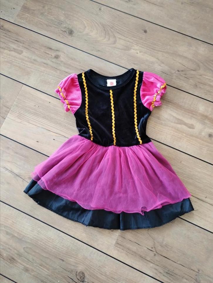 Pietenjurkje maat 98/104, Kinderen en Baby's, Carnavalskleding en Verkleedspullen, Gebruikt, Meisje, 104 of kleiner, Ophalen