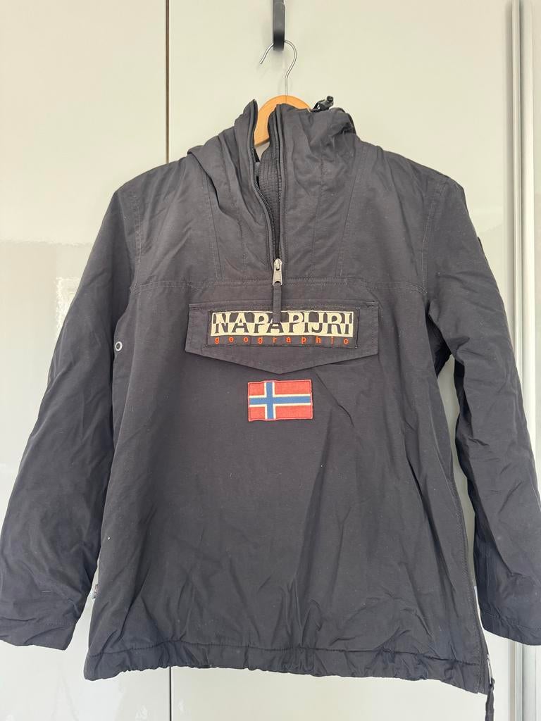 Napapijri Anorak - XS, Ophalen of Verzenden, Gebruikt, Jongen of Meisje, Jas
