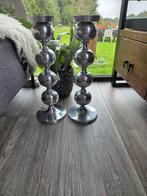 Aluminium Kaarsenstandaards Set ,Eycatcher, kerst!, Ophalen of Verzenden, Metaal