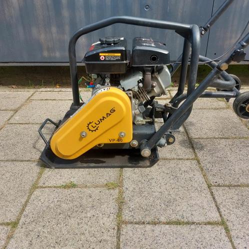 Lumag VP-60 Trilplaat - Goede Staat, Doe-het-zelf en Verbouw, Gereedschap | Overige machines, Gebruikt, Ophalen
