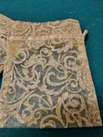 kado zakjes goud kleurig glitters [a873], Ophalen of Verzenden
