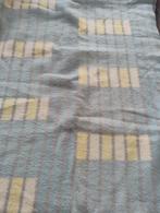 Vintage Blauwe Deken met Motief, Ophalen, Gebruikt, 150 tot 200 cm, Vintage