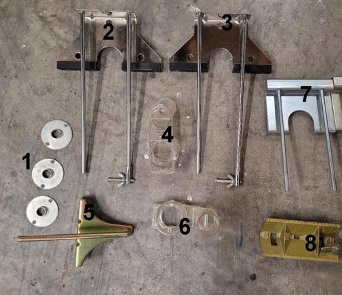 Diverse bovenfrees hulpstukken, Doe-het-zelf en Verbouw, Gereedschap | Zaagmachines, Zo goed als nieuw, Overige typen, Ophalen of Verzenden