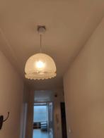 Hanglamp, antiek gebroken wit kleur, Ophalen, Gebruikt, Glas, Minder dan 50 cm