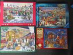 HOP , Falcon, Ravensburger kerstpuzzel + 1 gratis, Hobby en Vrije tijd, Denksport en Puzzels, Ophalen of Verzenden, 500 t/m 1500 stukjes