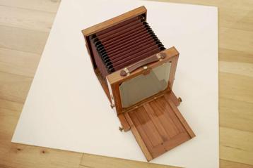 Houten platen balg camera lamperti & garbagnati beschikbaar voor biedingen