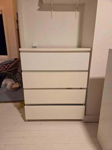 Ikea Malm kast met 4 lades