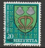 Zwitserland 1981 1210 Pro Juventute 20c Uffikon, Gest, Postzegels en Munten, Ophalen of Verzenden, Gestempeld