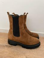 Dames leren chelsea boots maat 37, Oxmox, Bruin, Lage of Enkellaarzen, Ophalen of Verzenden