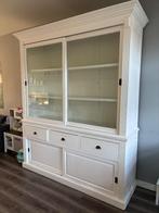 Buffetkast wit, Huis en Inrichting, Kasten | Buffetkasten, Ophalen, Gebruikt, Met deur(en), 200 cm of meer