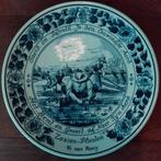 Royal Goedewaagen Wandbord Zaaien Delfts Blauw, Antiek en Kunst, Antiek | Wandborden en Tegels, Ophalen of Verzenden