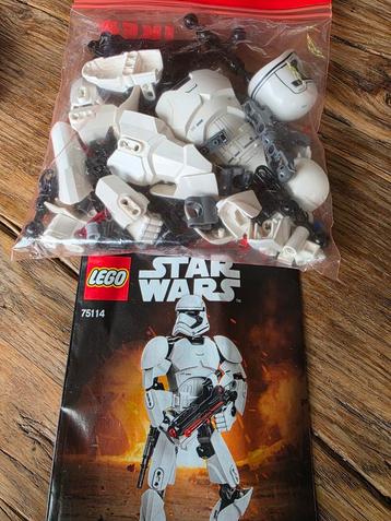 Lego 75114 First Order Stormtrooper - Star Wars beschikbaar voor biedingen