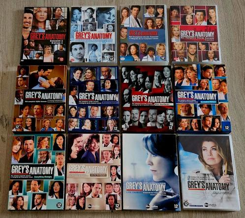 Grey's Anatomy - Seizoen 1 t/m 12 - 71 DVDs, Cd's en Dvd's, Dvd's | Tv en Series, Zo goed als nieuw, Drama, Vanaf 12 jaar, Ophalen of Verzenden